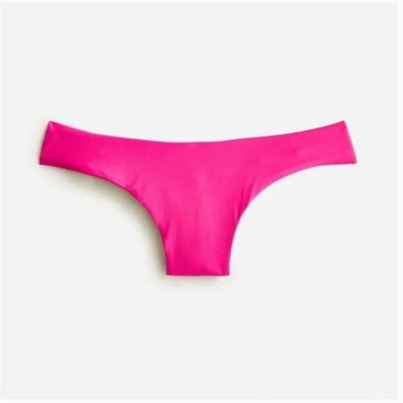 J Crew Curved Waist Cheeky Bikini Bottom bc125 S - Picture 2 of 7